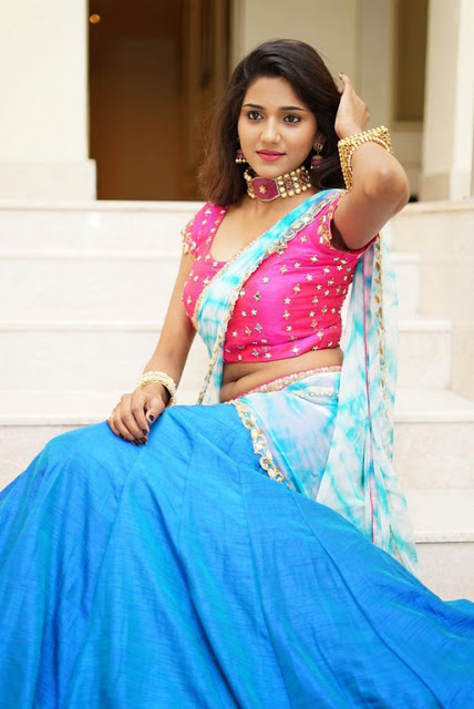 Telugu Actress Shalu Chourasiya Hot Photos in Half Saree 26